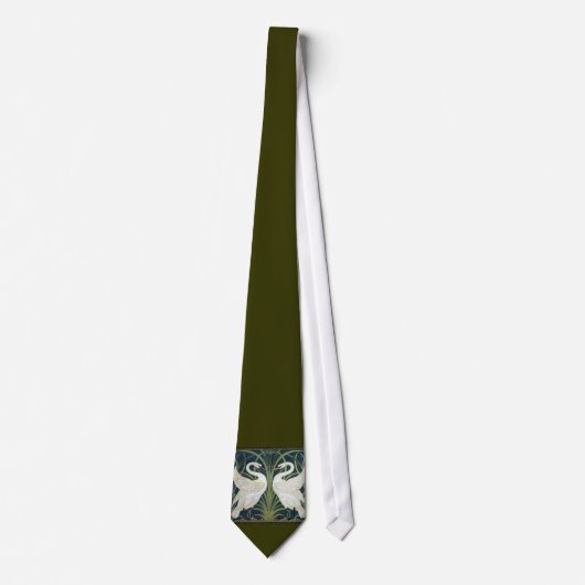 Swans Necktie Stropdas (Voorkant)