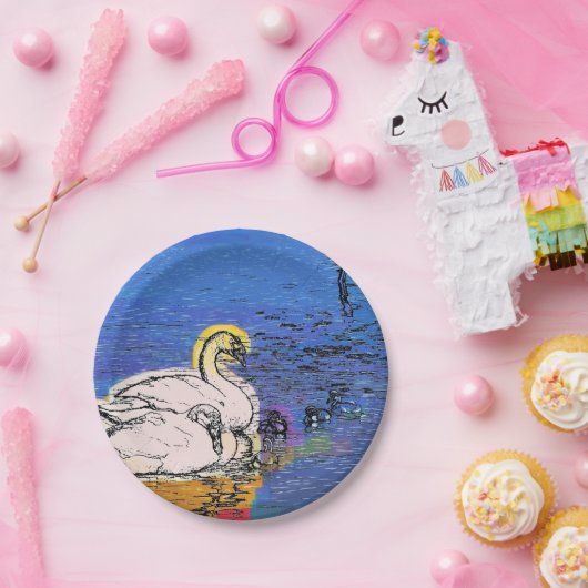 SWANS PAPIEREN BORDJE (Feest)