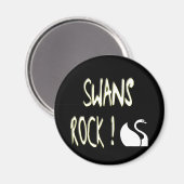 Swans Rock! Magneet (Voorkant / Achterkant)