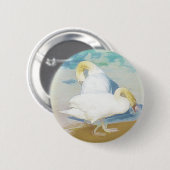 SWANS RONDE BUTTON 5,7 CM (Voorkant /achterkant)