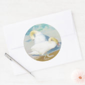 SWANS RONDE STICKER (Envelop)
