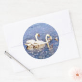 SWANS RONDE STICKER (Envelop)