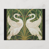Swans Rush Iris Walter Crane Briefkaart (Voorkant)