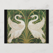 Swans Rush Iris Walter Crane Briefkaart (Voorkant)