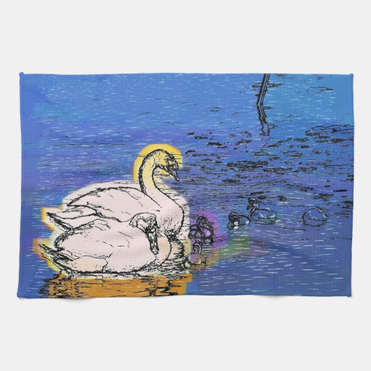 SWANS THEEDOEK (Horizontaal)