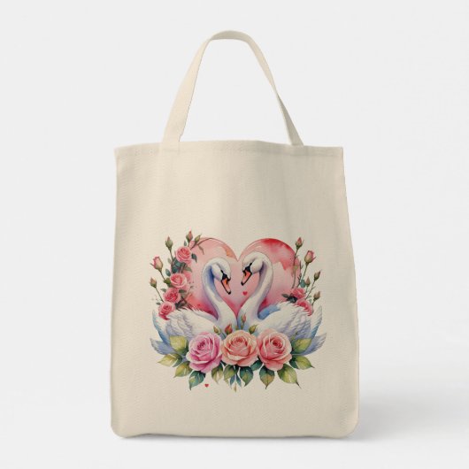 Swans Tote Bag (Achterkant)