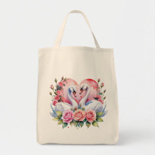 Swans Tote Bag