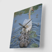 Swans Vierkante Klok (Hoek)