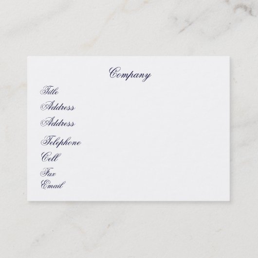 SWANS VISITEKAARTJE (Achterkant)