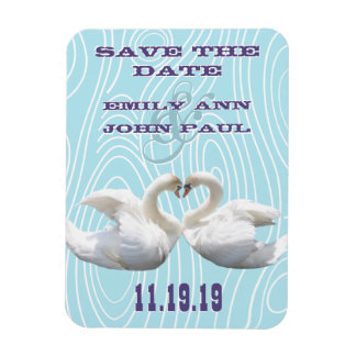 Swans Woodgrain sparen de Datum Magneet