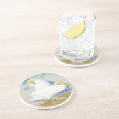 SWANS ZANDSTEEN ONDERZETTER (Zijkant)