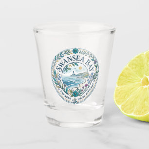 Swansea Bay Verenigd Koninkrijk Shot Glas
