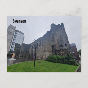 Swansea Castle / Castell Abertawe Briefkaart