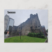 Swansea Castle / Castell Abertawe Briefkaart (Voorkant)