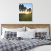 Swansea Sunset Canvas Afdruk (Insitu (Slaapkamer))