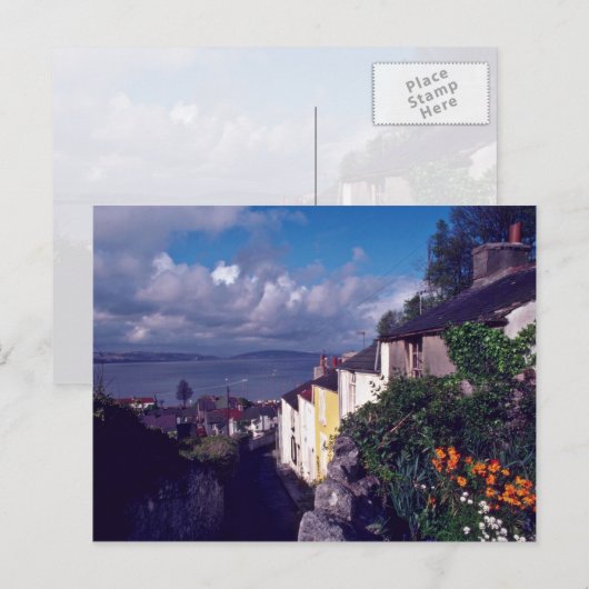 Swansea, The Mumbles, Village Lane (Circa 1580) fl Briefkaart (Voorkant / Achterkant)