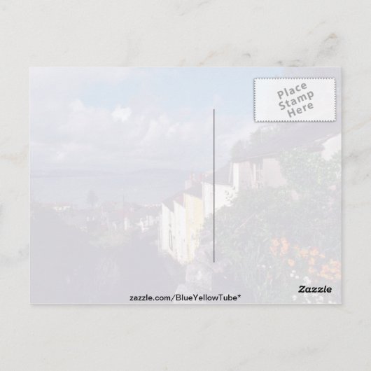 Swansea, The Mumbles, Village Lane (Circa 1580) fl Briefkaart (Achterkant)