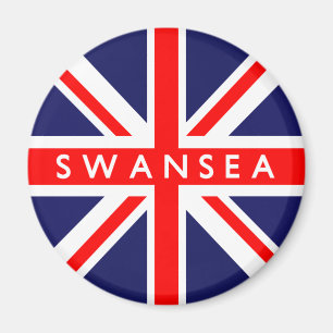 Swansea UK Flag Magneet