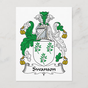 Swanson Family Crest Briefkaart