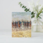 Swansong van de Huzaren, 1931 Briefkaart (Staand voorkant)