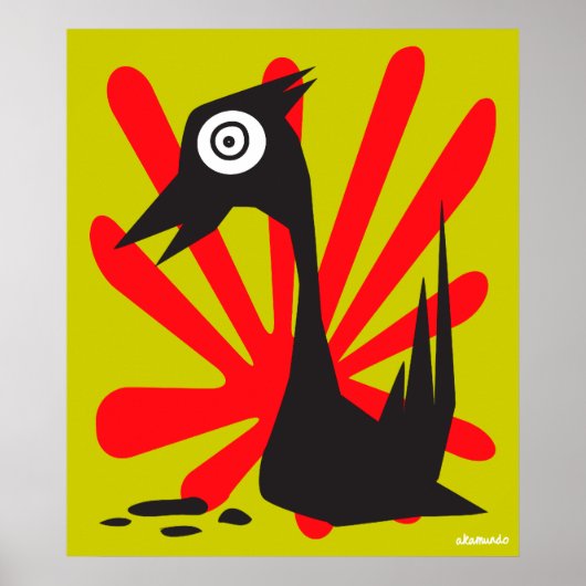 SwanSun (Swanson) Poster Print (Voorkant)