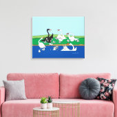 Swant Talk 16x20 Canvas Print (Insitu (Woonkamer))