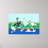 Swant Talk 40x60 Canvas Print (Voorkant)