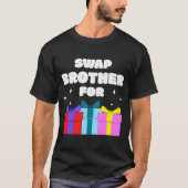 SWAP BROER Familie Cool Broers en Zussen T-shirt (Voorkant)