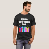 SWAP BROER Familie Cool Broers en Zussen T-shirt (Voorkant volledig)