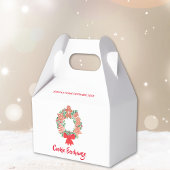 Swap voor kerstfeestdagen Koekkeruitwisseling Bedankdoosjes