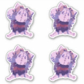 Swapfall Undertale cat plus Temmie Sticker (Voorkant)