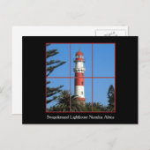 Swapokmund Lighthouse Post Card Briefkaart (Voorkant / Achterkant)
