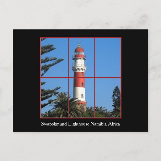 Swapokmund Lighthouse Post Card Briefkaart (Voorkant)