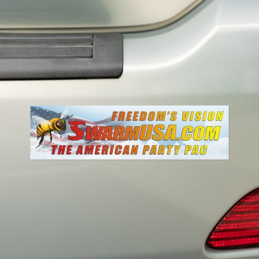 SwarmUSA Sticker (Op auto)