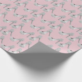 Swarovski Crystals Diamond High Heels Shoes Pink Cadeaupapier (Hoek)