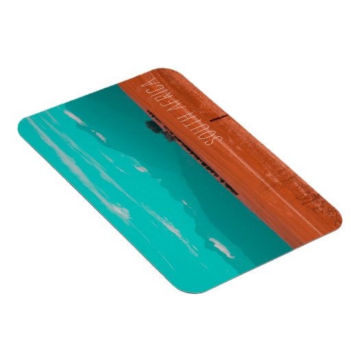 Swartland Fields Mountains Uitzicht South Africa Z Magneet (Rechterzijde)