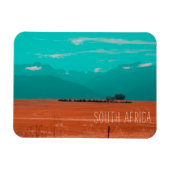 Swartland Fields Mountains Uitzicht South Africa Z Magneet (Horizontaal)