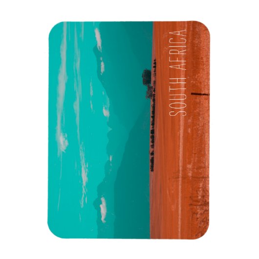 Swartland Fields Mountains Uitzicht South Africa Z Magneet (Verticaal)