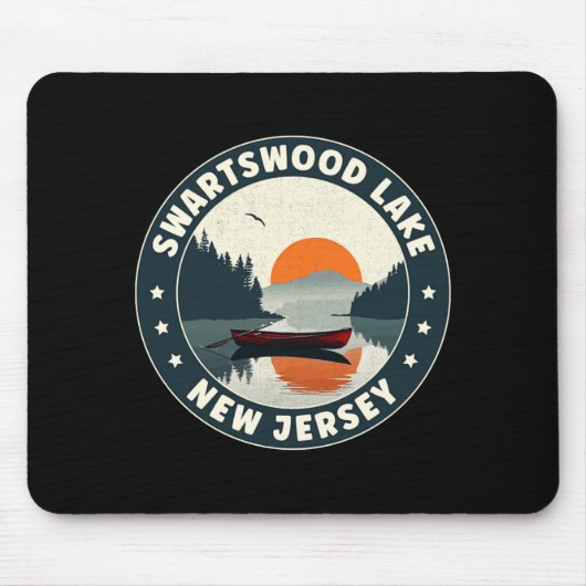 Swartswood Lake New Jersey Sunset T Shirt  Muismat (Voorkant)