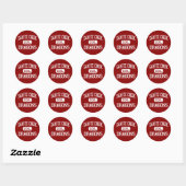 Swartz Creek - Draken - Hoog - Swartz Creek Ronde Sticker (Vel)