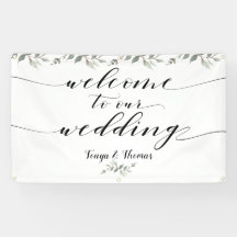Swash Font Schrijven Kalligrafie Greenery Wedding