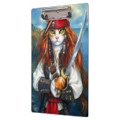 Swashbuckler Pirate Cat | Fantasy Character Art Klembord (Links)