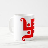 swastika koffiemok (Voorkant links)