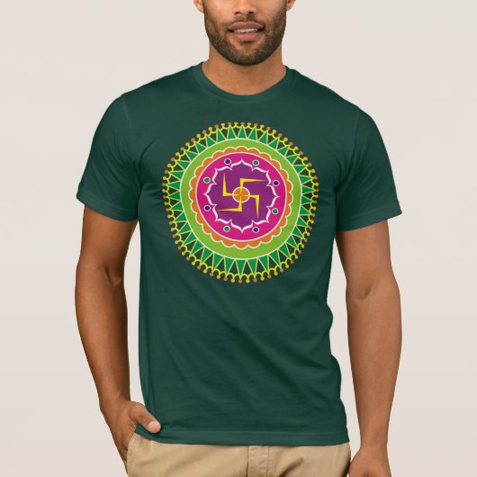 Swastika Pattern T-shirt (Voorkant)