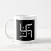 Swastika Symbool van de Jainistische religie Koffiemok (Links)