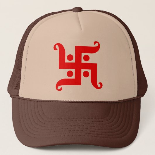 swastika trucker pet (Voorkant)
