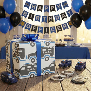 SWAT-auto Cadeaupapier