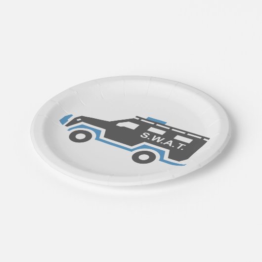 SWAT-auto Papieren Bordje (Gekanteld)