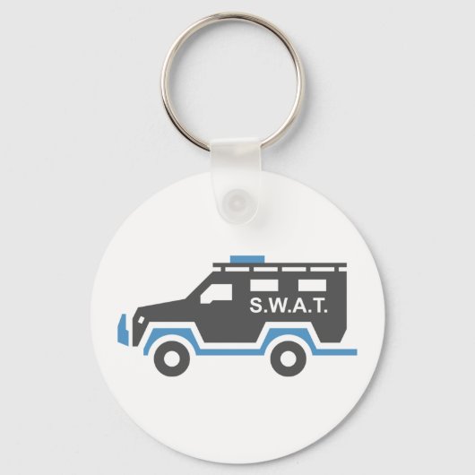 SWAT-auto Sleutelhanger (Voorkant)