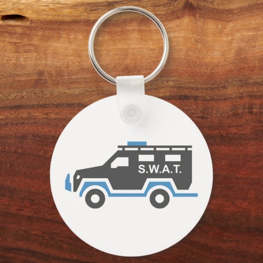 SWAT-auto Sleutelhanger (Voorkant)